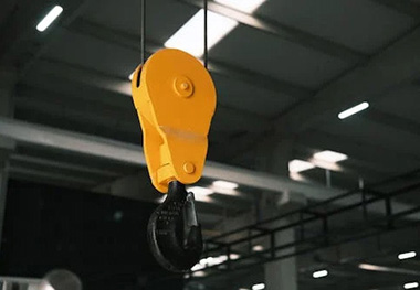 Periodic inspection process of crane hooks