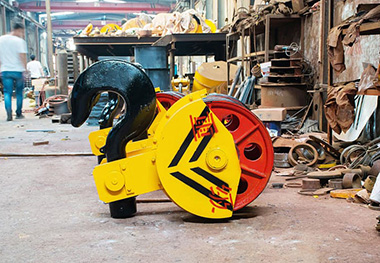 What is the hook antidrop device for?