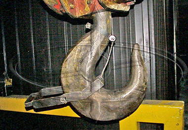 The choice of lifting hook is very important